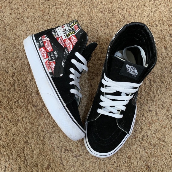 vans sk8 hi label mix